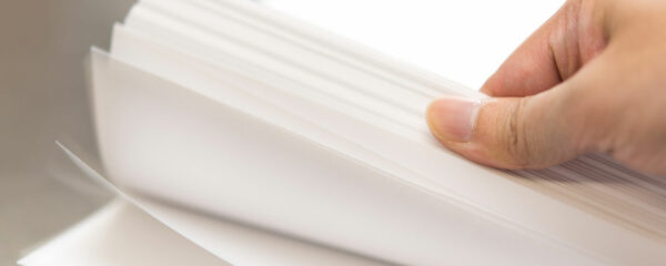 ramettes de papier